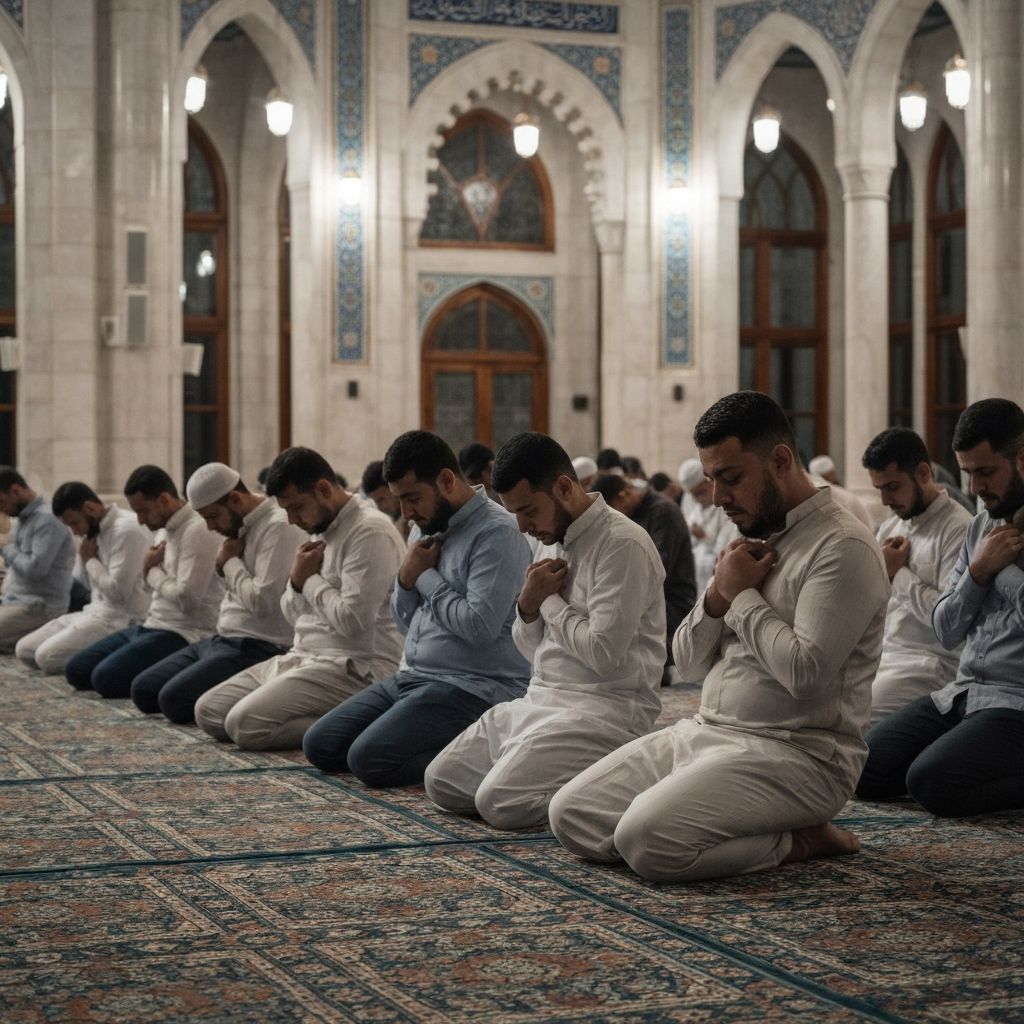 صلاة التراويح في رمضان